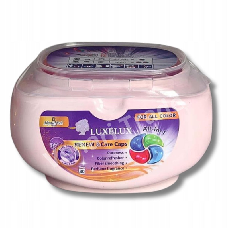 Kapsułki do Prania All-in-1 30 szt. Intensywne Kolory Miękkość Włókien