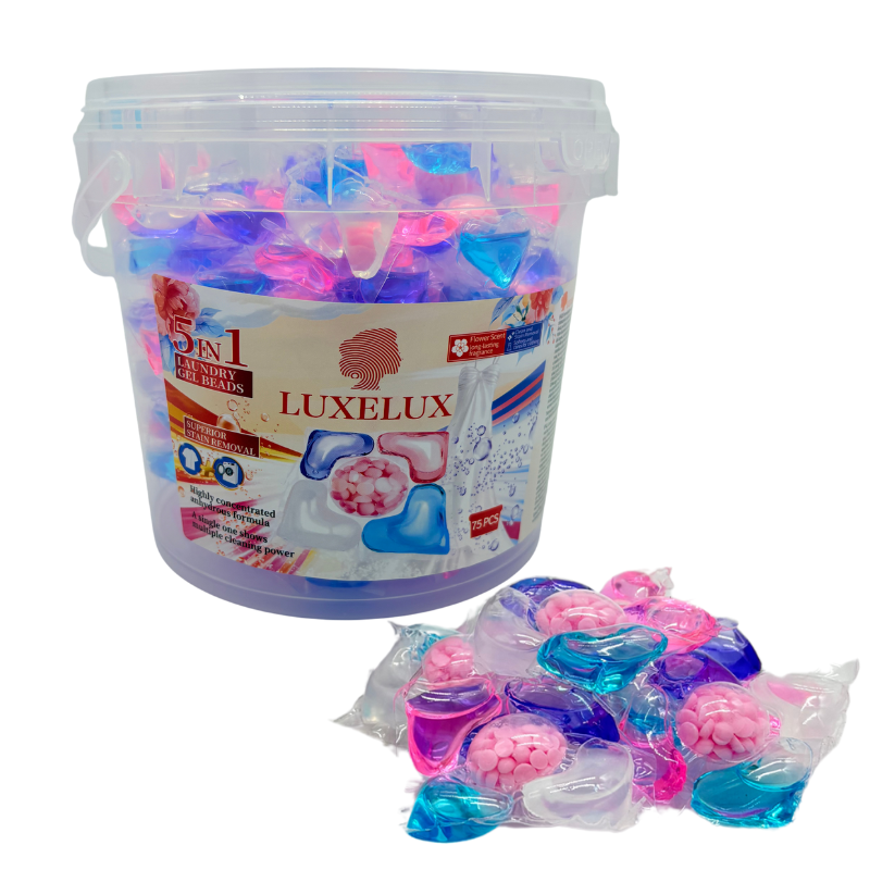 Kapsułki do prania o zapachu kwiatowym 5w1 75szt.