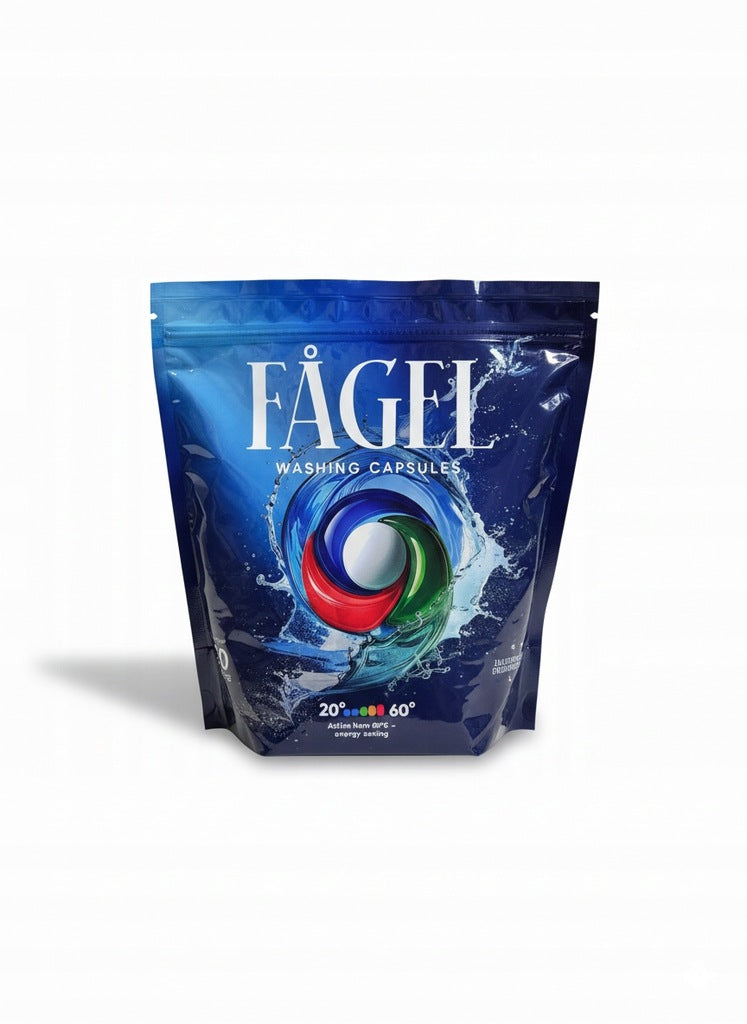 Kapsułki do Prania FAGEL 4w1 50 szt 20 g Niemiecka Technologia Skuteczne