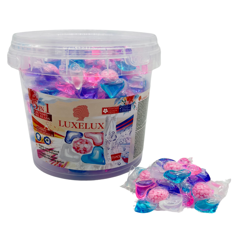 Kapsułki do prania o zapachu kwiatowym 5w1 75szt.