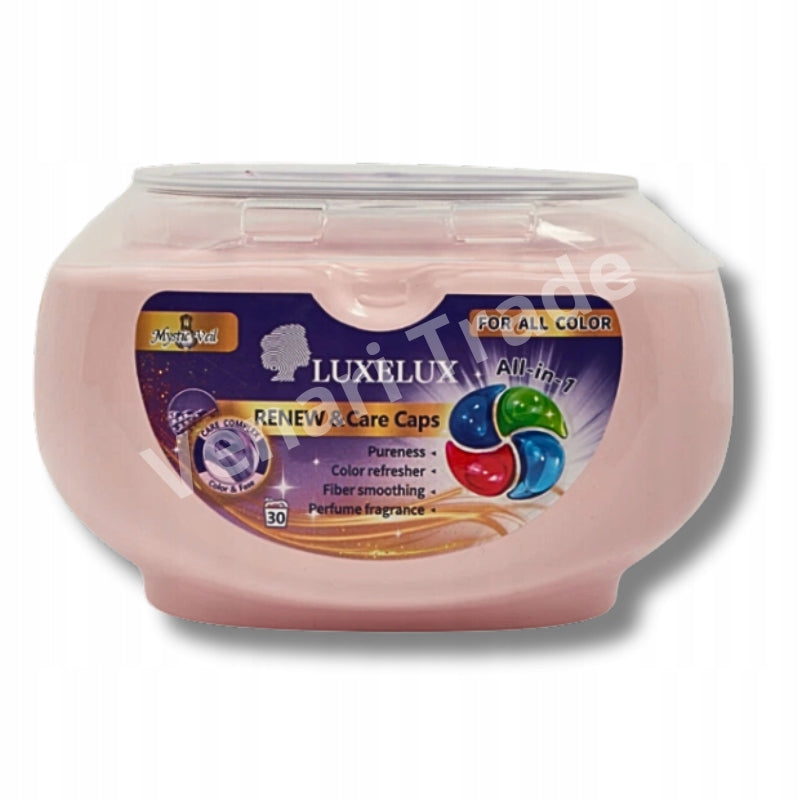 Kapsułki do Prania All-in-1 30 szt. Intensywne Kolory Miękkość Włókien