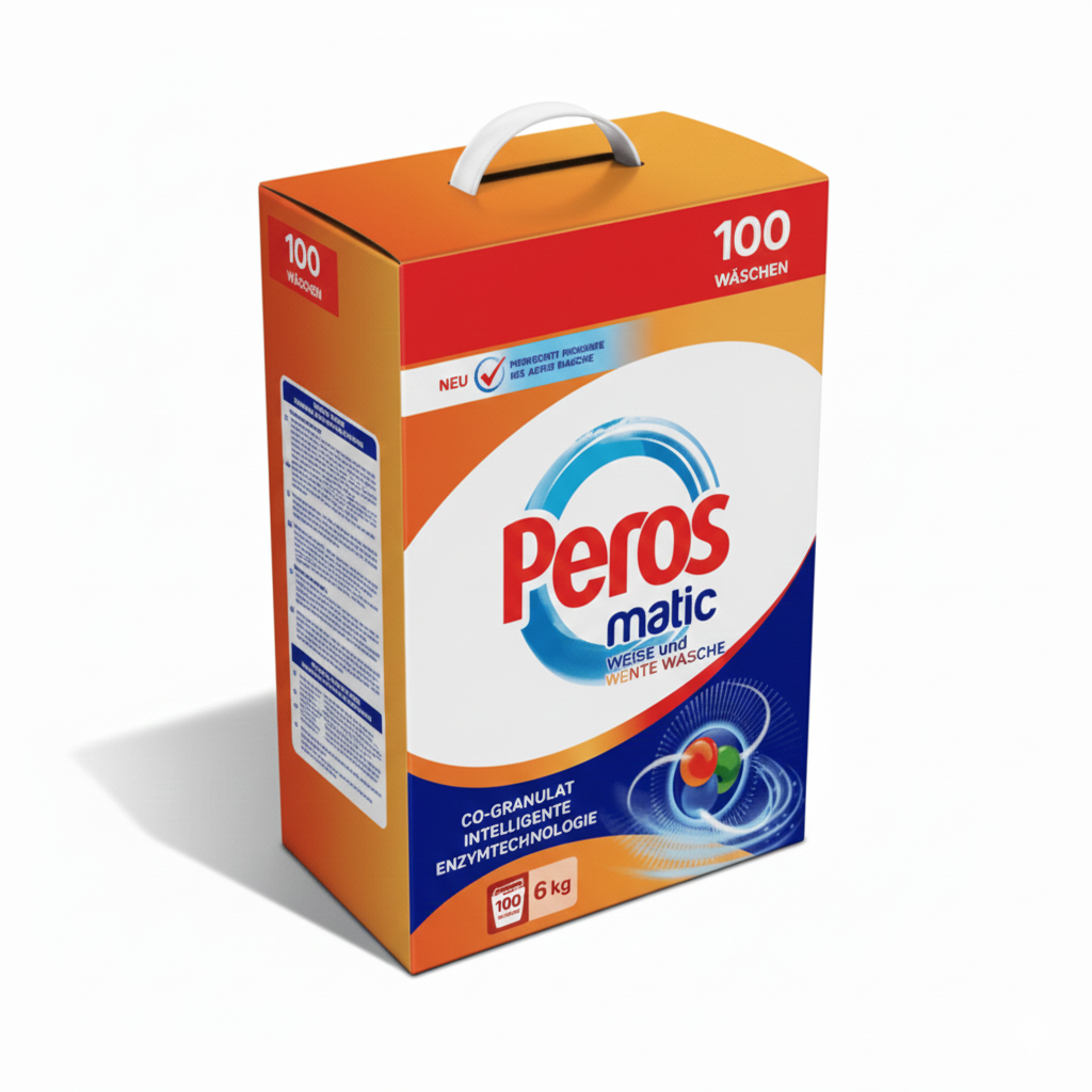 Proszek do Prania Kolor PEROS 100 Prań 6 kg