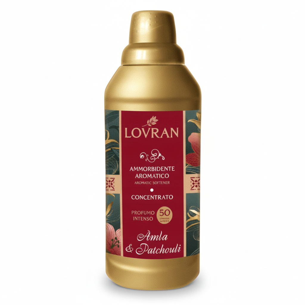 Płyn do Płukania Tkanin AMLA & PATCHOULI 1L LOVRAN