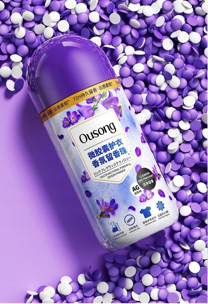 Perełki zapachowe do prania Fiołek 200g mega świeżość, trwały zapach do 12 tygodni